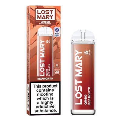 LOST MARY QM600 Disposable Vape - Red Mojito