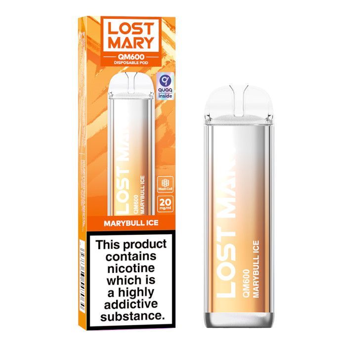 LOST MARY QM600 Disposable Vape - Marybull Ice