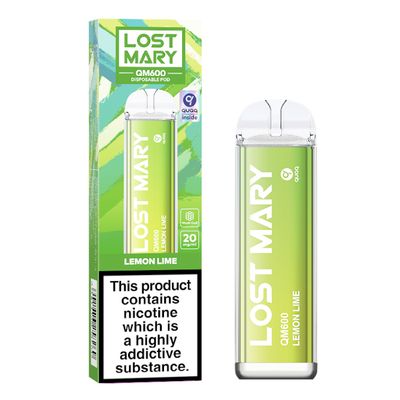 LOST MARY QM600 Disposable Vape - Lemon Lime