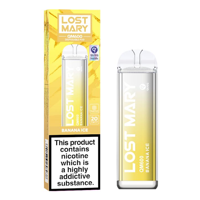LOST MARY QM600 Disposable Vape - Banana Ice