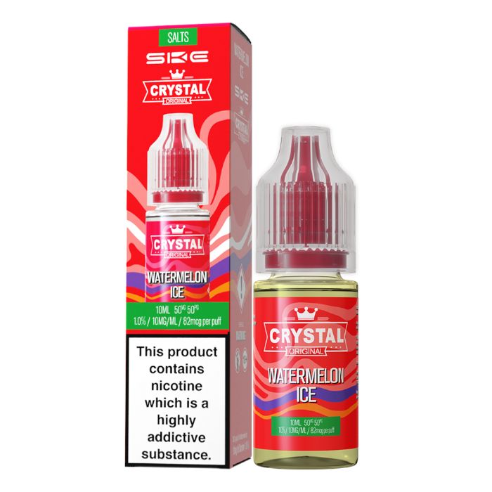 Crystal Nic Salts - Watermelon Ice - 10ml