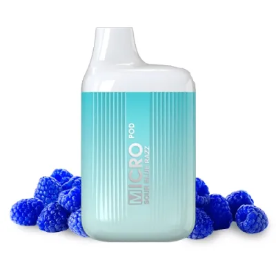 Micro Pod Disposable Sour Blue Razz 20mg