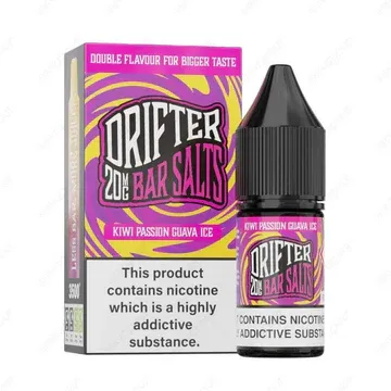Juice Sauz Drifter Bar Salts Kiwi Passion Guava Ice 10ml