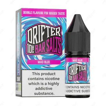 Juice Sauz Drifter Bar Salts Mad Blue 10ml