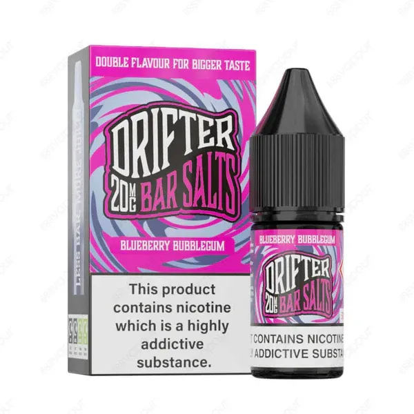 Juice Sauz Drifter Bar Salts Blueberry Bubblegum Ice 10ml
