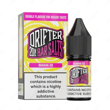Juice Sauz Drifter Bar Salts Banana Ice 10ml