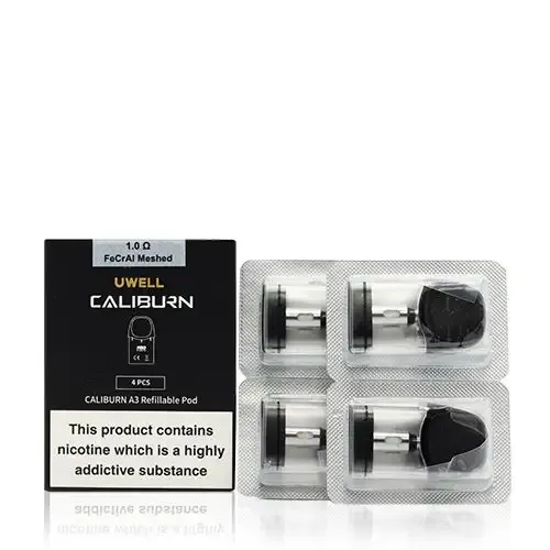 Uwell Caliburn A3 Pod Replacement (Pack 4)