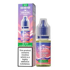 Crystal Nic Salts - Blueberry Peach - 10ml