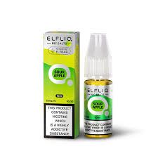 ELFBAR ELFLIQ Elfliq Sour Apple Nic Salts - 10ml