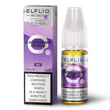 ELFBAR ELFLIQ Elfliq Blackcurrant Aniseed Nic Salts - 10ml