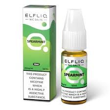 ELFBAR ELFLIQ Elfliq Spearmint Nic Salts - 10ml