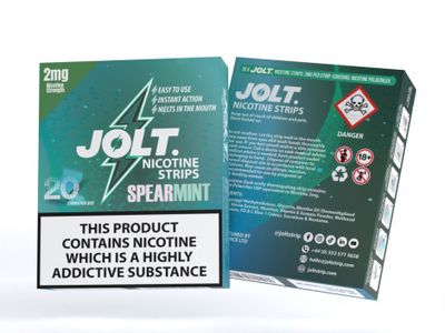 JOLT Nicotine Strips – Spearmint(20 stuks)