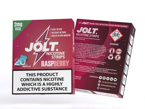 JOLT Nicotine Strips – Raspberry(20 stuks)