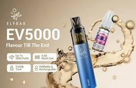 Elf Bar EV5000 – Refillable &amp; Rechargeable Vape