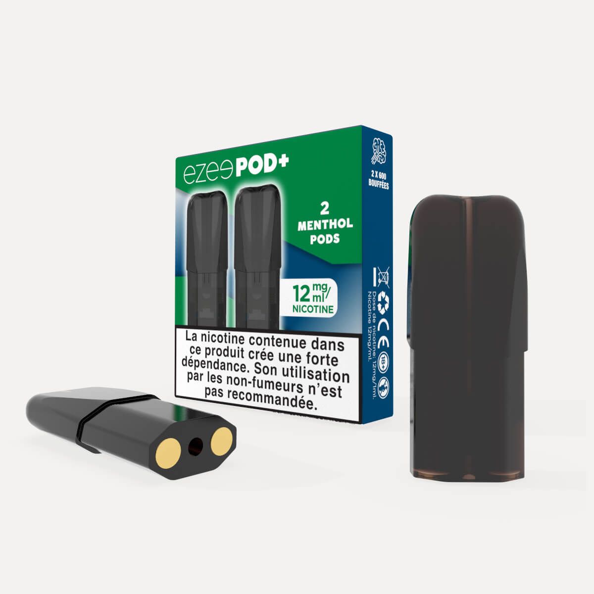 Ezee Pods – Prefilled Cartridges for Ezee Pod Starter Kit