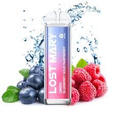 LOST MARY QM600 Disposable Vape - Blueberry Sour Raspberry