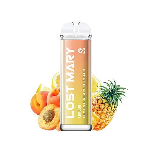 LOST MARY QM600 Disposable Vape - Lemon Pineapple Peach