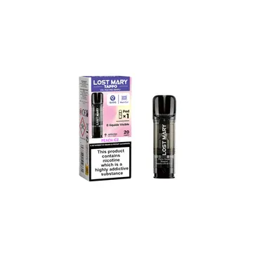 Lost Mary Tappo Air Prefilled Pod – Peach Ice
