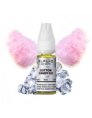 ELFBAR ELFLIQ Cotton Candy Ice (P&amp;B Cloud) Nic Salts - 10ml