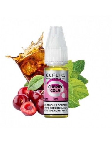 ELFBAR ElfLiq Nic Salts - Cherry Cola - 10ml
