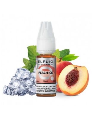 ELFBAR ElfLiq Nic Salts - Peach Ice - 10ml