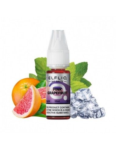 ELFBAR ELFLIQ Pink Grapefruit Nic Salts - 10ml
