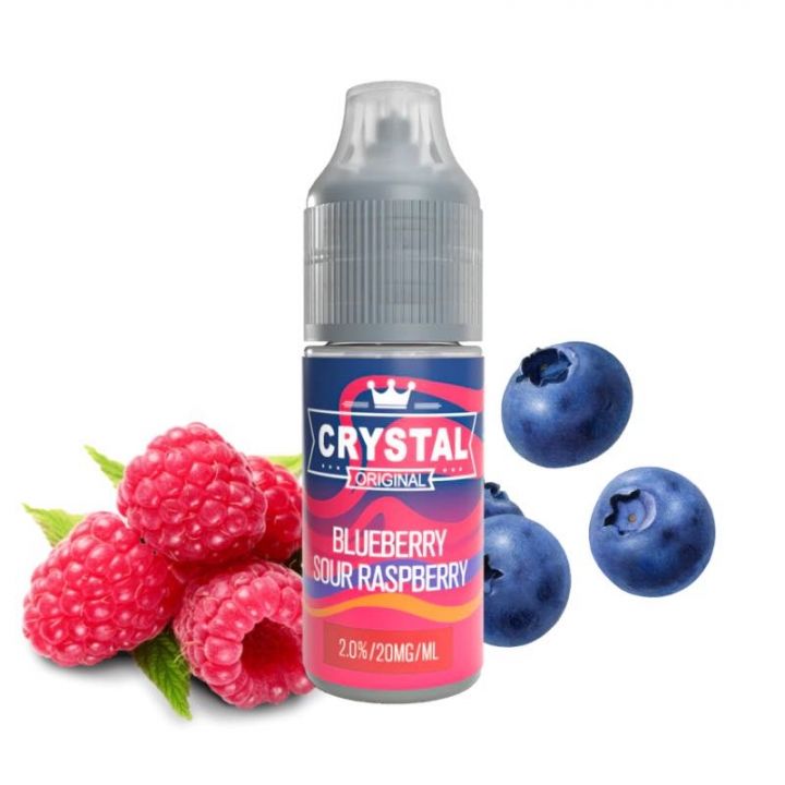 Crystal Nic Salts - Blueberry Sour Raspberry - 10ml