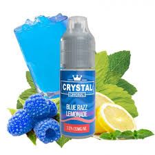 Crystal Nic Salts - Blue Razz Lemonade - 10ml