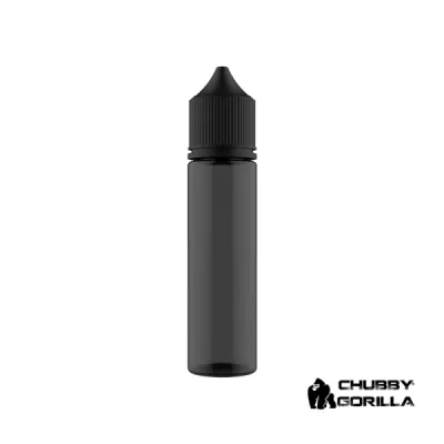 Chubby Gorilla Empty Bottle - Transparant Black