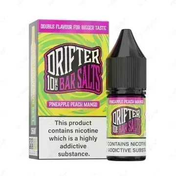 Juice Sauz Drifter Bar Salts Pineapple Peach Mango 10ml
