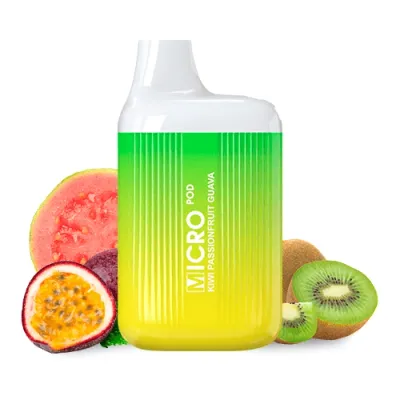 Micro Pod Disposable Vape 20mg – Kiwi Passionfruit Guava
