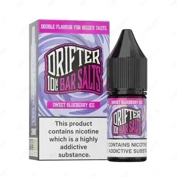 Juice Sauz Drifter Bar Salts Sweet Blueberry Ice 10ml