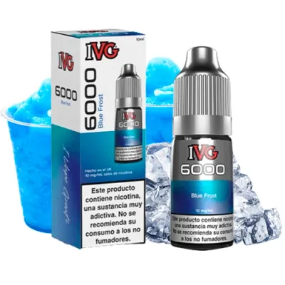 IVG 6000 Salts Blue Frost - 10 ml