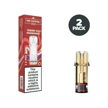 SKE Crystal Plus 20mg Nic Salt Replacement Pods - Cherry Ice