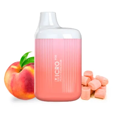 Micro Pod Disposable Vape 20mg – Peach Bubblegum