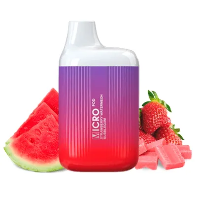Micro Pod Disposable Vape 20mg – Strawberry Watermelon Bubblegum