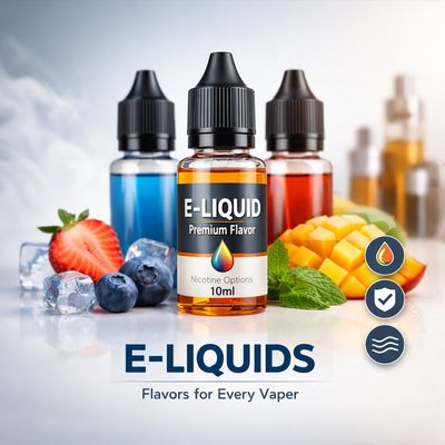 liquido vaper Types of E-Liquids for Vaping: Which is the best for you? main image 1