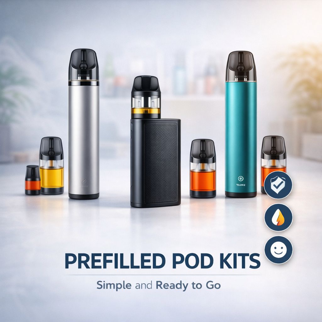 Prefilled Pod Kits | Simple & Hassle-Free  VapeClipper
