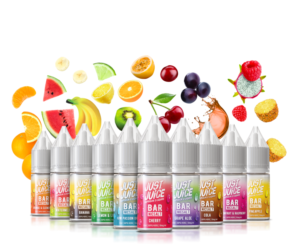 jus vape juice flavors Just Juice Bar Salts
