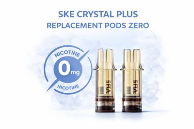 SKE Crystal Plus Replacement Pods ZERO