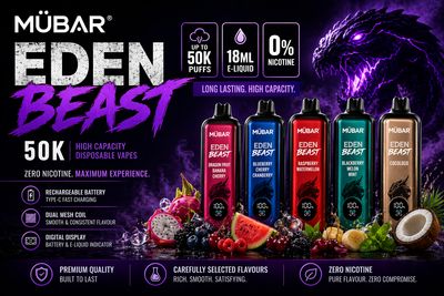 Mübar Eden Beast Zero Nicotine