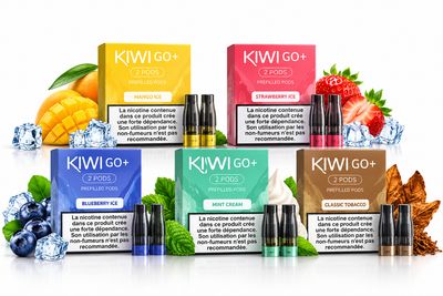 KIWI GO+ Prefilled Pods 2PCS