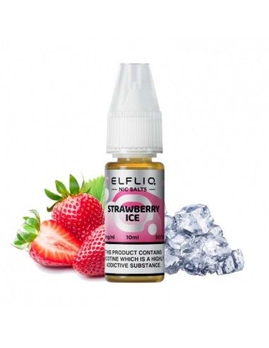 ELFBAR ElfLiq Nic Salts - Strawberry Ice - 10ml