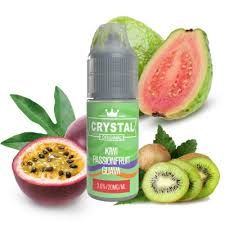 Crystal Nic Salts - Kiwi Passionfruit Guava - 10ml
