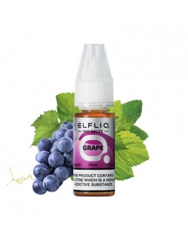 ELFBAR ELFLIQ Grape Nic Salts - 10ml