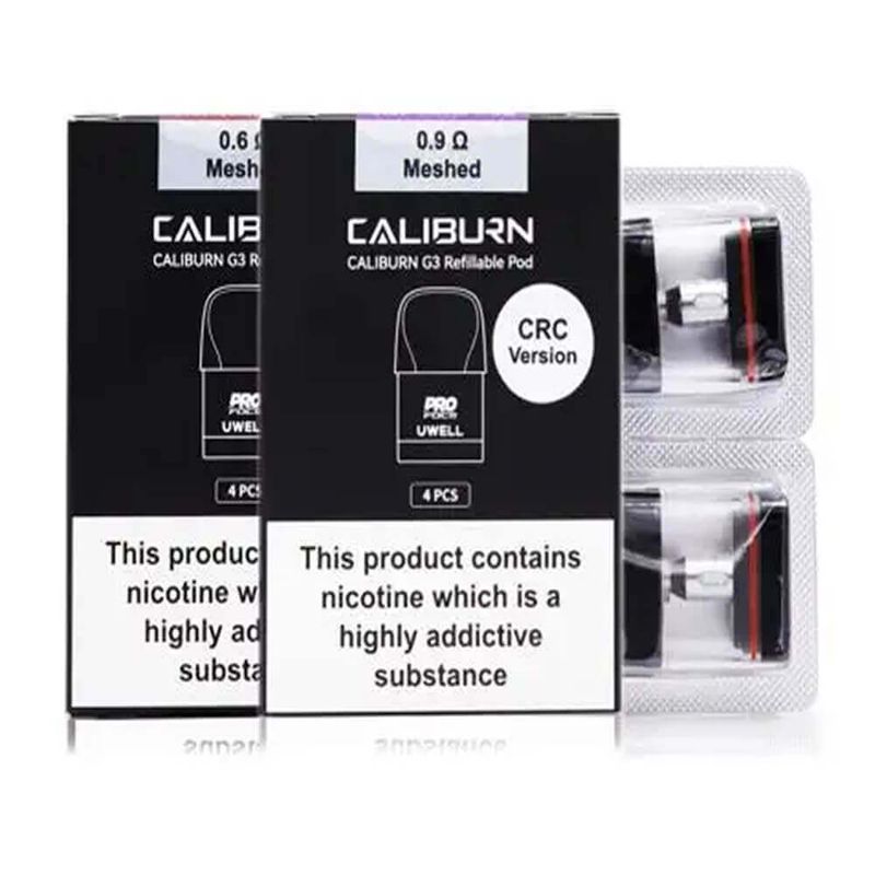 uwell caliburn g3 replacement pods Pod (Pack 4) – Pod 650 mAh FLAVORS:SUMMER GRAPE SWFT Vapes 101: Literally
