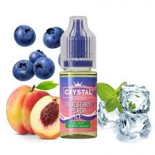 Crystal Nic Salts - Blueberry Peach - 10ml