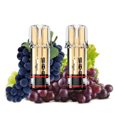 SKE Crystal Plus 20mg Nic Salt Replacement Pods - Sakura Grape