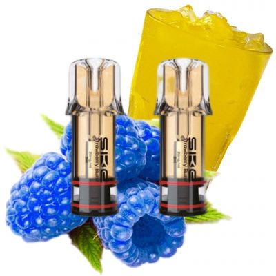 SKE Crystal Plus 20mg Nic Salt Replacement Pods - Blue Razz Lemonade