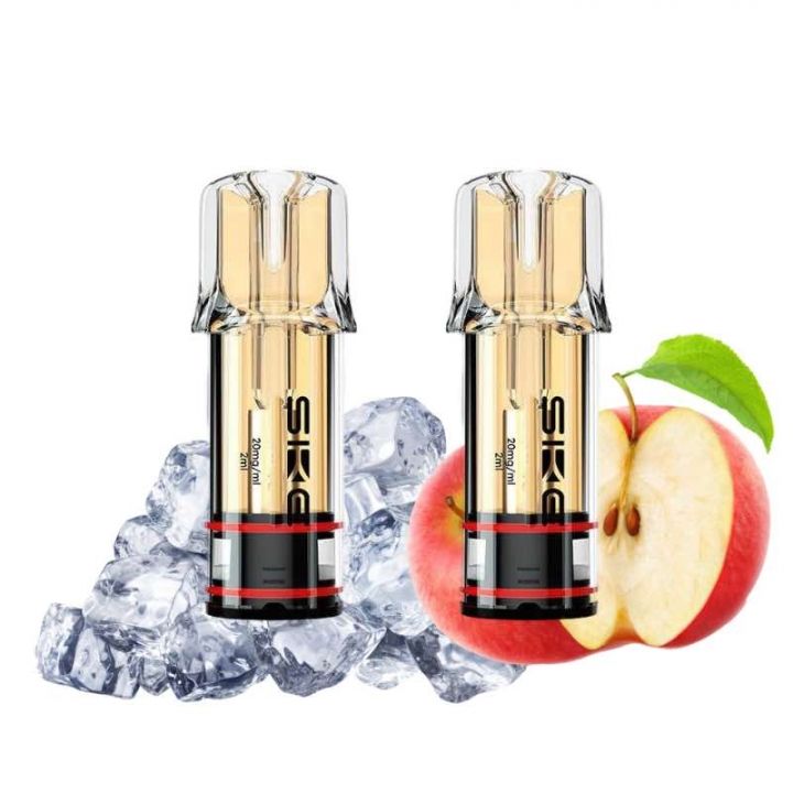 SKE Crystal Plus 20mg Nic Salt Replacement Pods - Red Apple Ice